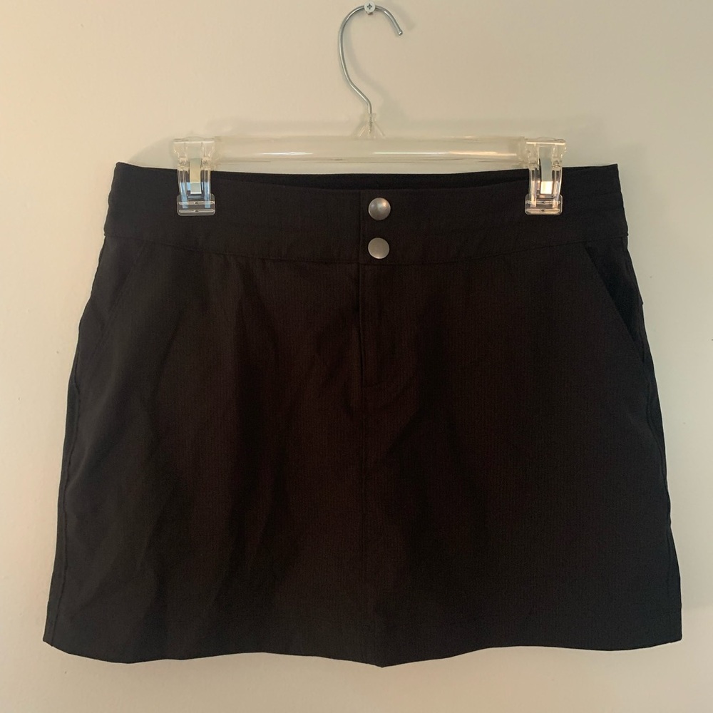 Prana Black Athletic Skort, Size 6